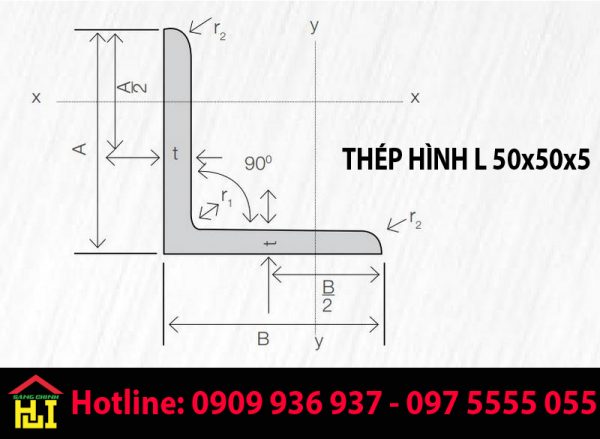 Bảng Báo Giá Thép Hình L 50x50x5