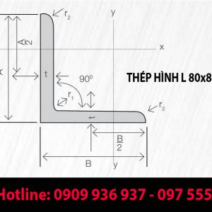 Bảng Báo Giá Thép Hình L 80x80x6